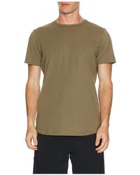 Cuts - Camiseta Curve Hem En Color Marrón Talla (También En M, S, Xl/1X, Xxl/2X) - Lyst