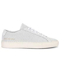 Common Projects - Zapatilla deportiva original achilles basket weave - Lyst