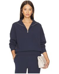 Varley - Sudadera Con Cremallera Hawley En Color Azul Marino Talla En - Lyst