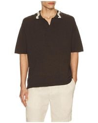 Commas - Hand Crochet Collar Polo - Lyst