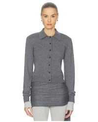 Helsa - Cárdigan Kerstin En Color Gris Talla (También En M, S, Xl, Xs, Xxs) - Lyst