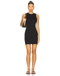 ÉTERNE - Sleeveless Crewneck Soft Jersey Mini Dress - Lyst