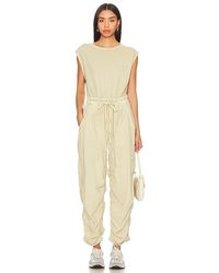 Free People - Mixed Media One Piece - Lyst
