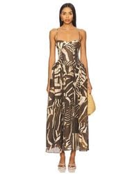 Bardot - Bedrucktes Maxikleid Estie - Lyst