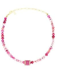 Elizabeth Cole - Chroma Necklace - Lyst