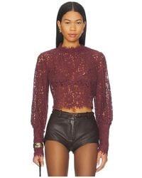 Bardot - Lace Georgia Top - Lyst