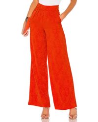 House of Harlow 1960 Брюки Charlie В Цвете Оранжевый - Red. Размер L (также В M,s,xl,xs,xxs). - Красный