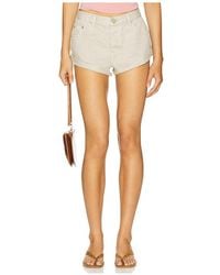 One Teaspoon - Bandit Low Waist Denim Shorts - Lyst