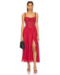 Bardot - Esra Midi Dress - Lyst