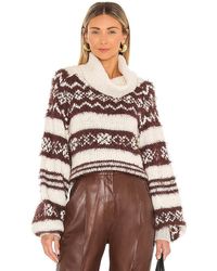 Free People Check Me Out Pullover - Multicolour
