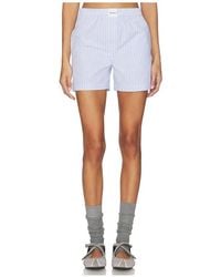 The Attico - Striped Boxer Short - Lyst