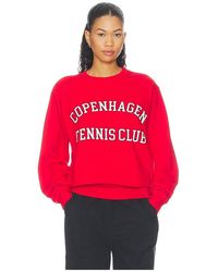 DEPARTURE - Copenhagen Tennis Club Sweatshirt - Lyst