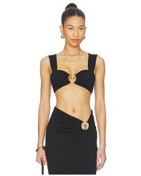 superdown - Clayre Top En Color Negro Talla (También En Xs, S, M, Xl) - Lyst