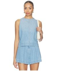 Joe's Jeans - The Denim Shell Top - Lyst