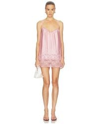 Frankie's Bikinis - First Crush Satin Mini Dress - Lyst