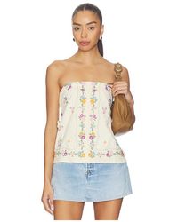 Free People - Doily Days Tube Top - Lyst