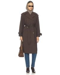 Susana Monaco - Double Knit Trench Coat - Lyst