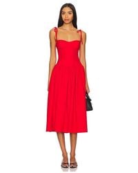 MORE TO COME - Theresa Midi Corset Dress - Lyst