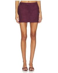 Line & Dot - X Revolve Charli Mini Skirt - Lyst