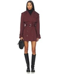 Bardot - Aster Short Trench Coat - Lyst