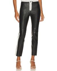 GRLFRND - The Leather Moto Pant - Lyst