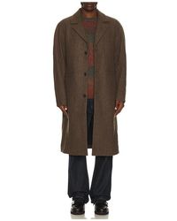 Les Deux - Nicko Melange Wool Coat - Lyst