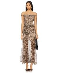 Alice + Olivia - Bianca Twist ミディ丈ドレス - Lyst