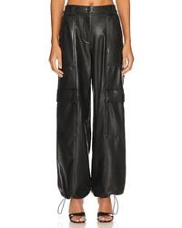Jonathan Simkhai - Luxe Faux Leather Cargo Pant - Lyst
