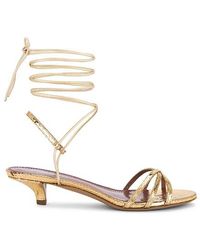 Paris Texas - Sandalia Linda En Color Oro Metálico Talla (También En 37, 38) - Lyst