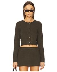WeWoreWhat - Fitted Crewneck Cardigan - Lyst