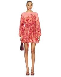 Hemant & Nandita - Mini Dress With Tie Up Belt - Lyst