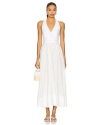 Camila Coelho - Vestido Lino En Color Ivory Talla (También En M, Xl) - Lyst