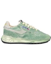 Autry - Zapatilla Deportiva Reelwind Super Vintage Low En Color Verde Talla (También En 37, 38, 39, 41) - Lyst