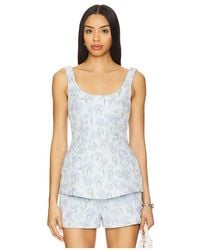 Amanda Uprichard - Empire Top - Lyst