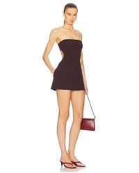 Helsa - Cutout-Kleid The Heavy Crepe - Lyst