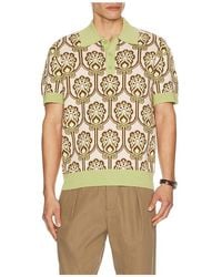 Drole de Monsieur - Dr&Ocirc;Le De Monsieur Polo Maille Tapisserie Florale - Lyst
