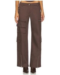 BY.DYLN - Lucious Cotton-Blend Cargo Pants - Lyst