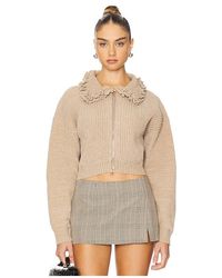 For Love & Lemons - Rey Knit Jacket - Lyst