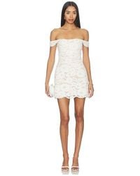 sau lee rory lace dress SAU LEE Rory Lace Cocktail Dress in Purple