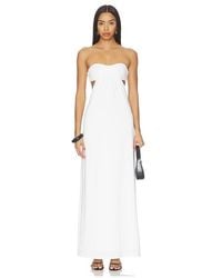 superdown - Karrie Strapless Maxi Dress - Lyst