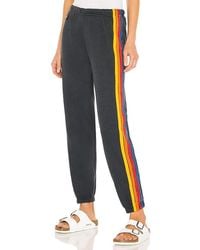 Aviator Nation - 5 Stripe Sweatpant - Lyst