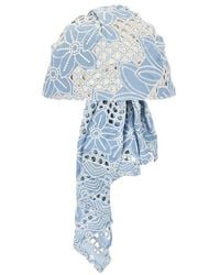 Lele Sadoughi - ÉCHARPE SOPHIA en Blue. - Lyst