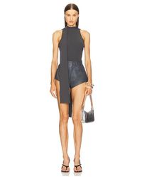 LAPOINTE - Matte Viscose Hater Neck Top - Lyst