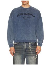 Guess - Boxy Logo Sweater - Lyst