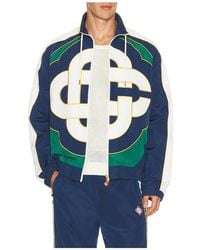 CASABLANCA - Applique Colour Block Windbreaker Jacket - Lyst