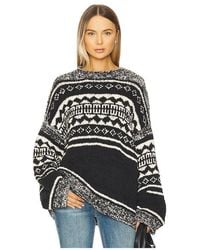Free People - Dani Pattern Sweater - Lyst