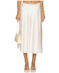 SER.O.YA - Tamsin Midi Skirt - Lyst
