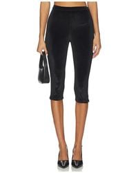 Azeeza - Shreya Velvet Capri - Lyst