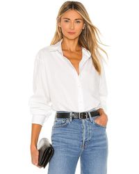 Nili Lotan - Camisa Yorke En Color Blanco Talla (También En M, S, Xs) - Lyst