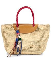 Madewell - Raffia Mini Tote Bag - Lyst